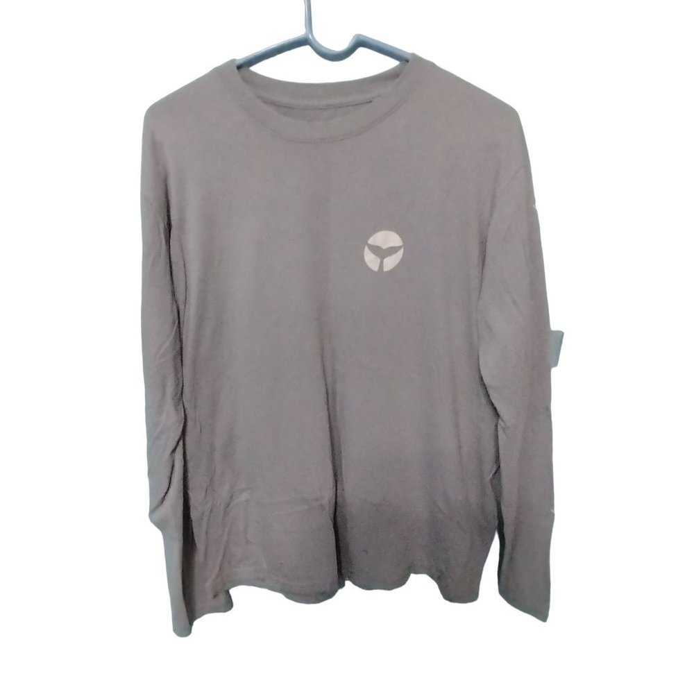 Grey Whale Outfitters long sleeve logo tee- Size L